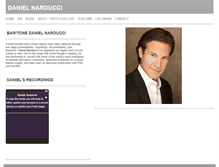 Tablet Screenshot of danielnarducci.com